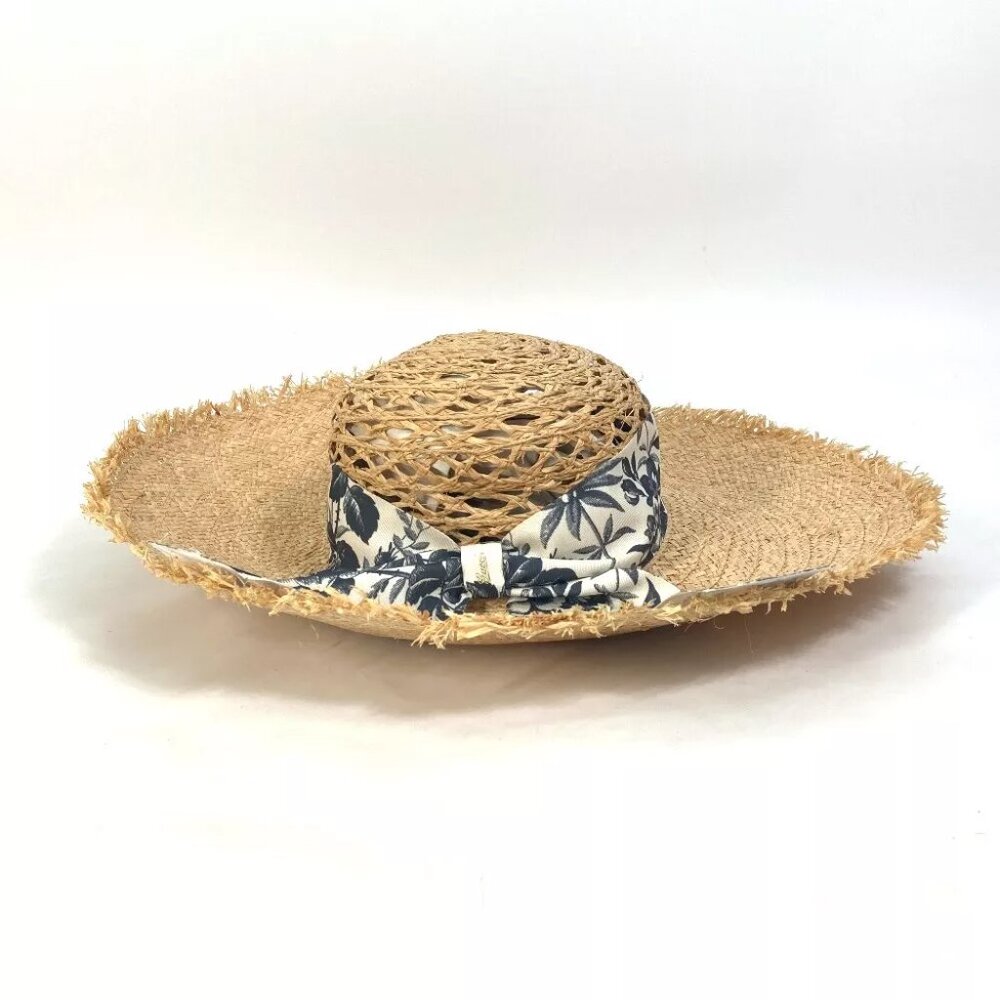GUCCI 408789 hat hat bucket hat bob hat herbarium ribbon flora straw hat hat... - Picture 11 of 13